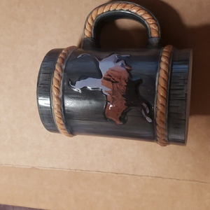 Rodeo themed‎ coffee cup